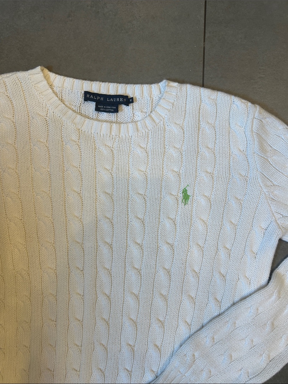 Ralph Lauren Cotton Ribbed Sweater - Picture 2 of 7
